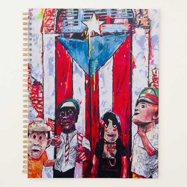 Agenda Arte callejero de Puerto Rico (Anverso)