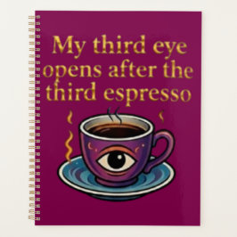 Agenda Arte de café místico moderno Mi colección del terc
