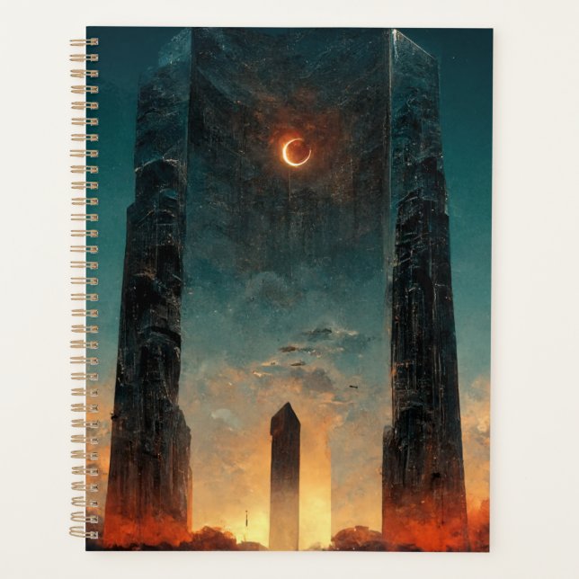 Agenda Arte de ciencia ficción de Black Gate (Anverso)