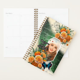 Agenda Arte de Collage Octubre, Marigold