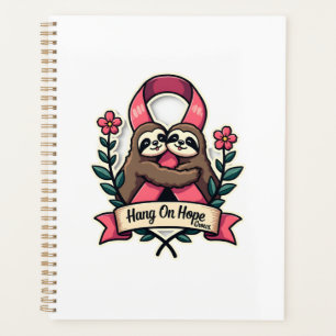 Agenda Arte de Conciencia Vintage de Soporte de Perezoso 