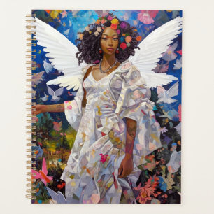 Agenda Arte de fantasía de ángel negro