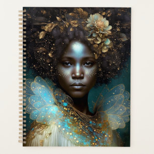 Agenda Arte de fantasía de diosa negra