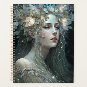 Agenda Arte de fantasía de la diosa plateada