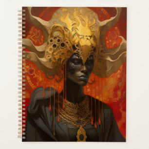 Agenda Arte de fantasía de la diosa reina