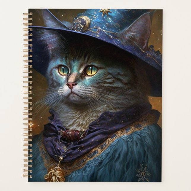 Agenda Arte de fantasía para gatos (Anverso)