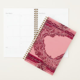Agenda Arte de IA en rosa de moda