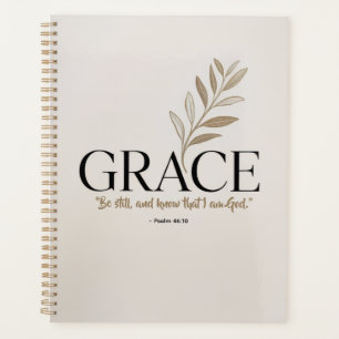 Agenda Arte de Palabras Elegante "Gracia" -