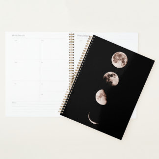 Agenda Arte de pared de fases lunares – Decoración celest