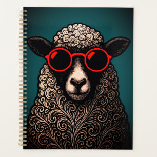 Agenda Arte de pared de ovejas geniales