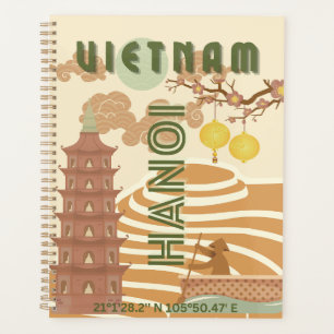 Agenda Arte de Viajes de Vietnam, Vintage
