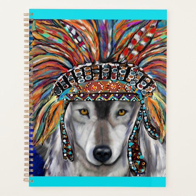 Agenda Arte del Lobo Gris (Anverso)
