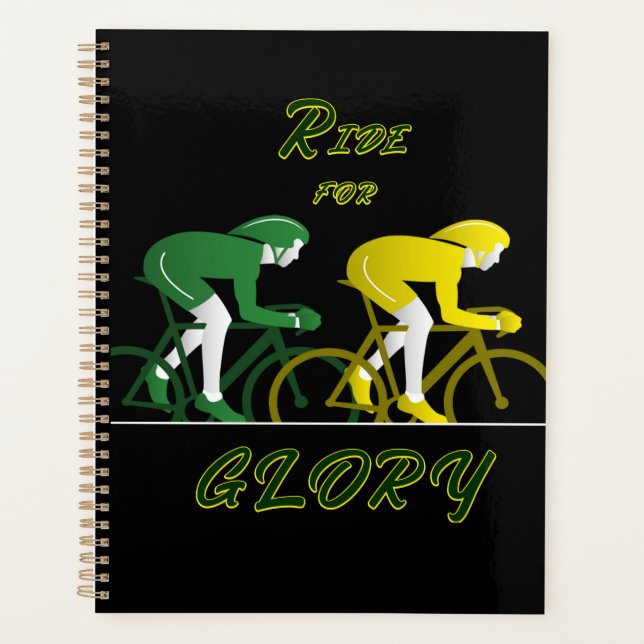 Agenda Arte en lienzo 'Ride For Glory' (Anverso)