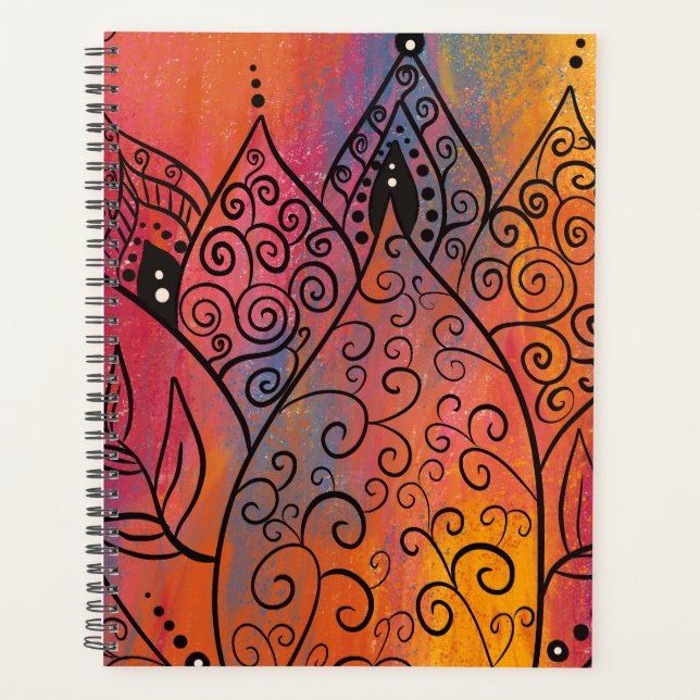 Agenda Arte floral de bonito (Anverso)