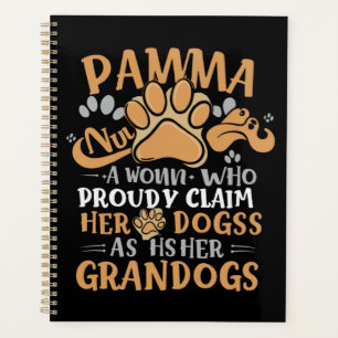 Agenda Arte floral Pawma Noun Definición Mama Grandma Dog