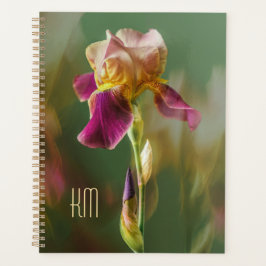 Agenda Arte fotográfico floral de Iris soñador con monogr