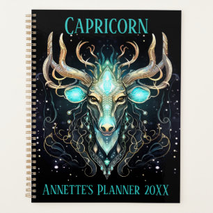 Agenda Arte Místico del Zodiaco de Capricornio 