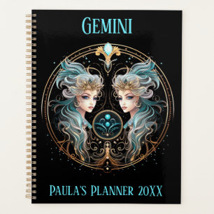 Agenda Arte Místico del Zodiaco Géminis 