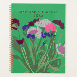 Agenda Arte Moderno Flores salvajes alegres y coloridas +