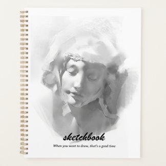 Agenda Arte mural Estatua de escayola Esbozo de mujer