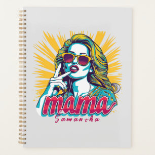 Agenda Arte Retro Mama Pop Personalizado (5)