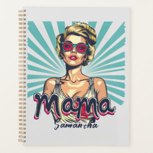 Agenda Arte Retro Mama Pop Personalizado (7)
