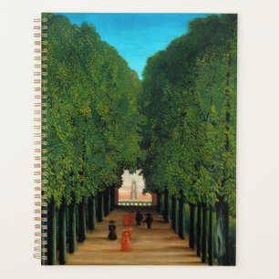 Agenda Arte vintage de Henri Rousseau París árboles verde