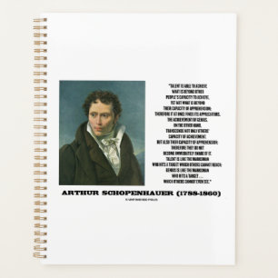 Agenda Arthur Schopenhauer Talent versus Genius Cita