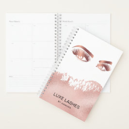 Agenda Artista de maquillaje Eyebrows azota Rosa Purpurin