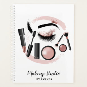 Agenda Artista de maquillaje latigazos Mascara Lipstick R