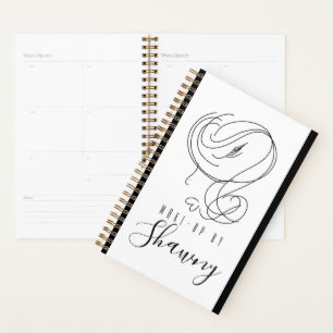 Agenda Artista de Maquillaje Línea Femenina Arte Mujer Di