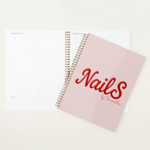Agenda Artista moderno de salón de uñas
