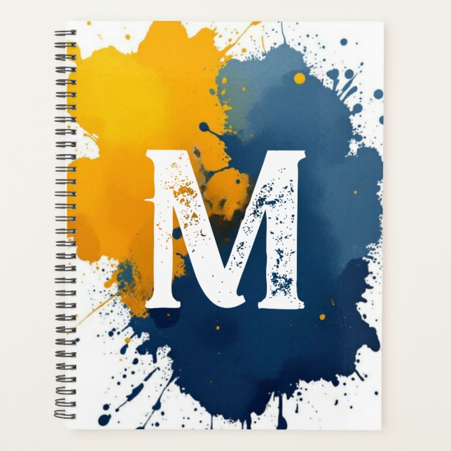 Agenda Artist's Paint Splatter (Anverso)