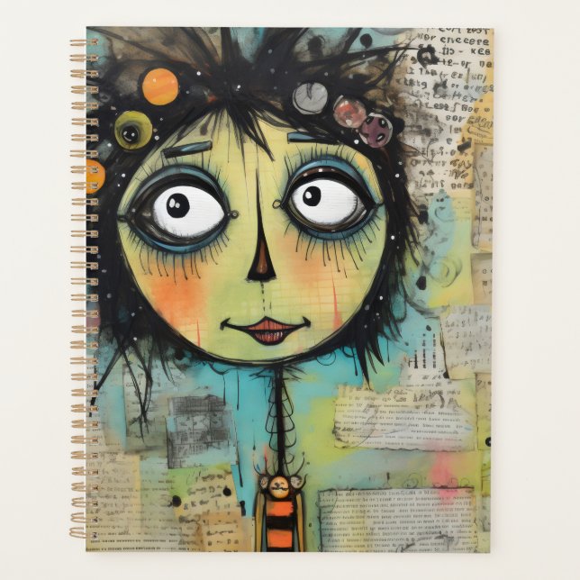 Agenda ArtLady 22 Encantadora y angustiada (Anverso)