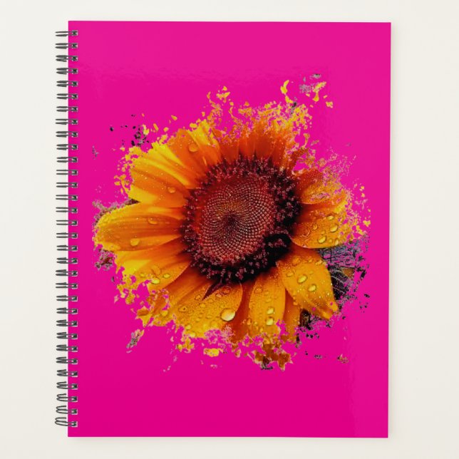 Agenda Artsy Sunflower (Anverso)