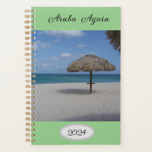 Agenda Aruba 2024 Planner de tapa dura de nuevo
