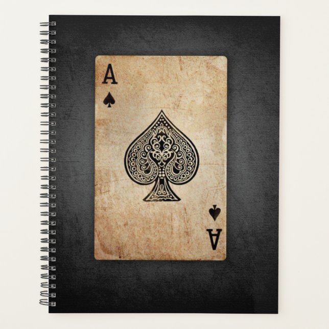 Agenda As de espadas lanzar almohada (Anverso)