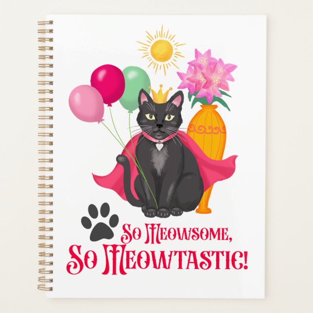 Agenda Así Que Meowsome, ¡tan meowtastic! (Anverso)