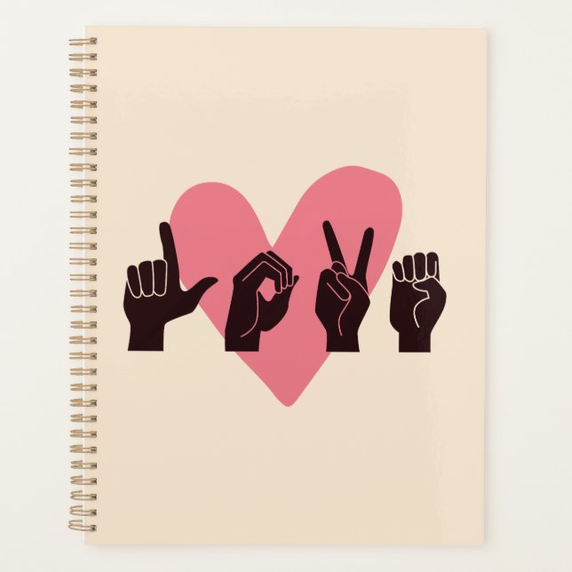 Agenda ASL Amor IV - Día de San Valentín (Anverso)