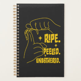 Agenda ASL Banana Design - Ripe, Peeled, Unbothered