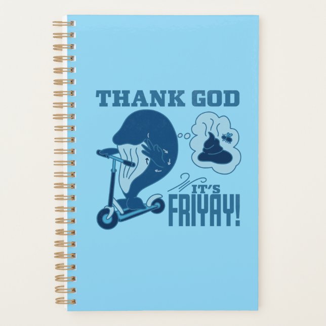 Agenda ASL Friday Design - Thank God It’s Friyay!  (Anverso)