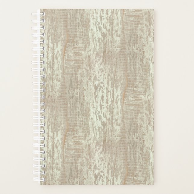Agenda Aspecto suave de grano de madera de pino costero (Anverso)