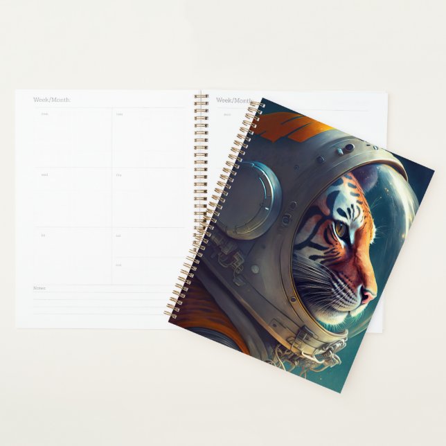 Agenda Astronauta Adorable del Tigre (Demostración)