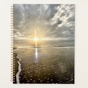 Agenda atardecer dorado