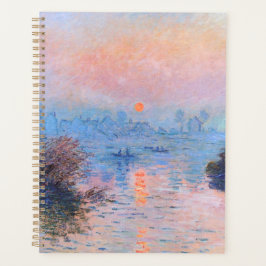 Agenda Atardecer en el Sena Claude Monet