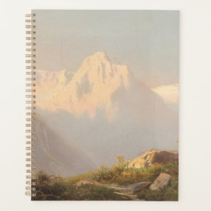 Agenda Atardecer en las montañas - Carl Lafite
