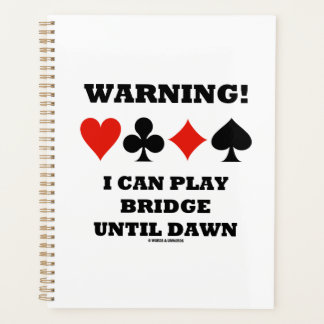 Agenda ¡Atención! Puedo Jugar Puente Hasta Que Dawn Card