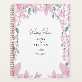 Agenda Atractivo Boda de Wisteria Rosa