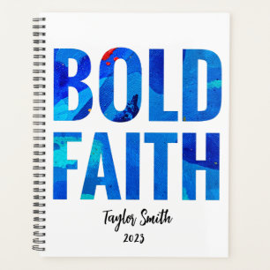 Agenda Audaz Faith Inspirador Christian Planner