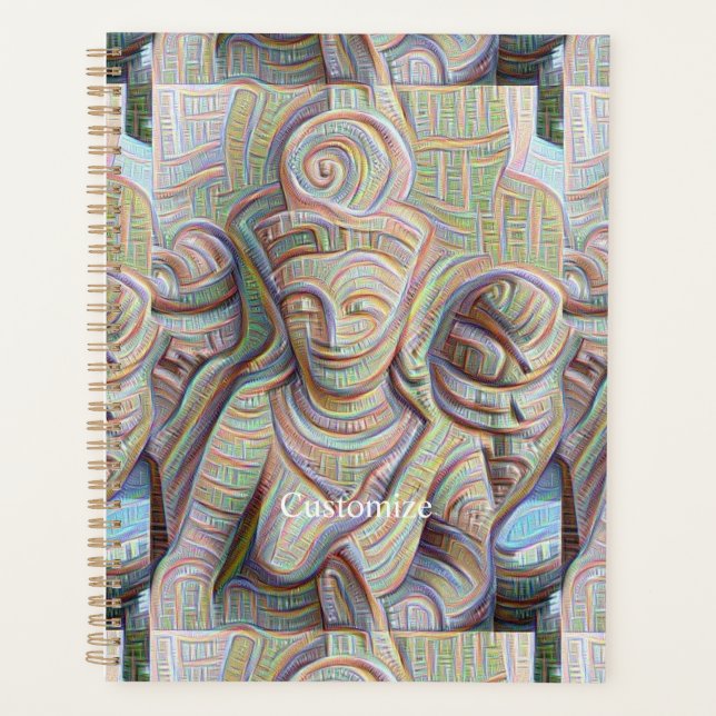 Agenda aura multicolor buddha Thunder_Cove (Anverso)